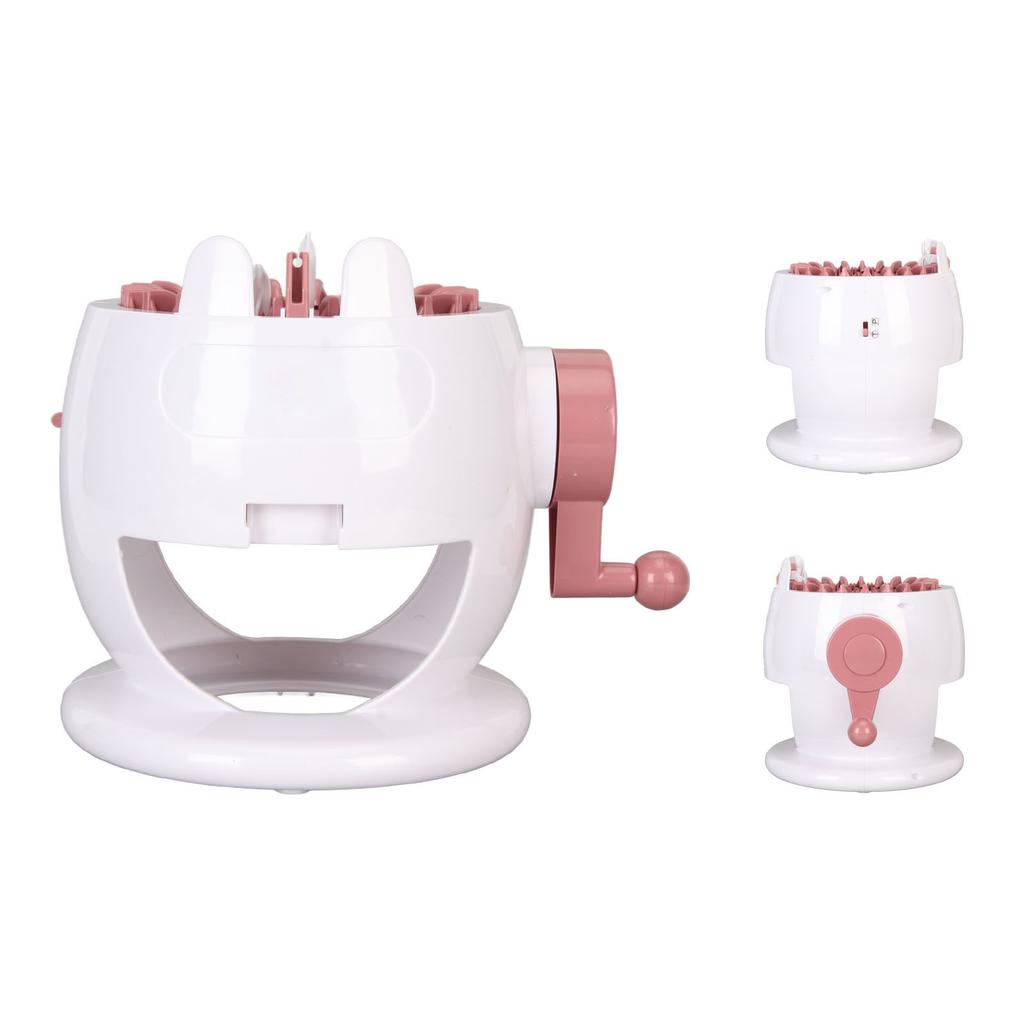 Knitting Machine 22 Needles Round Knitting Board Rotating DIY Loom Machine for Adults Children