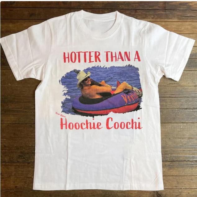 

Alan Jackson Hotter Than A Hoochie Coochie Unisex T-Shirt Unisex T-Shirt XXL