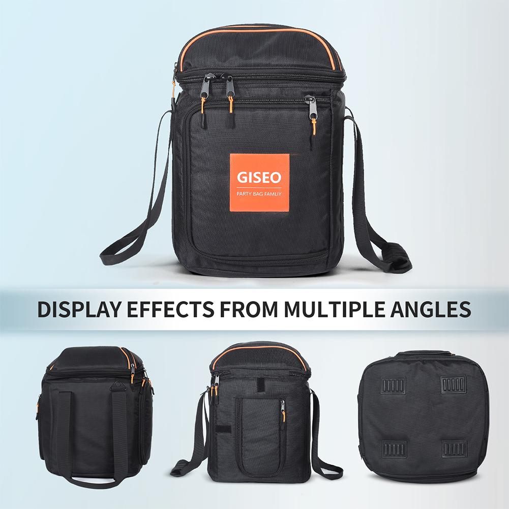 Waterproof Speaker Bag Case Large Capacity Portable Travel Carrying Case with Adjustable Strap for jbl PartyBox Encore Essential