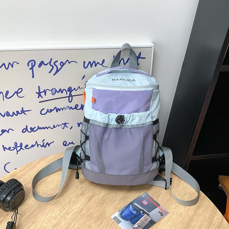 Schoolbag Outdoor Hiking Bag Sports Backpack Ladies Travel Light Hiking Backpack Small School Bag Commuter