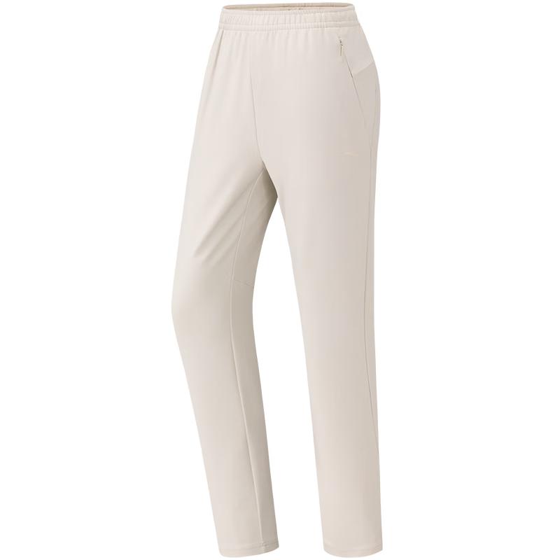 Anta Women s Water-Repellent Fleece-Lined Running Pants S