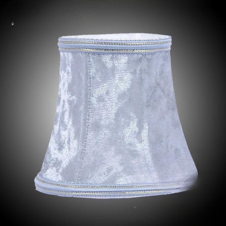 Vintage Small Lampshade Flannel Velvet Fabric Retro Chandelier Mini Lamp Shade Bedroom Lamp Chandelier Lampshades
