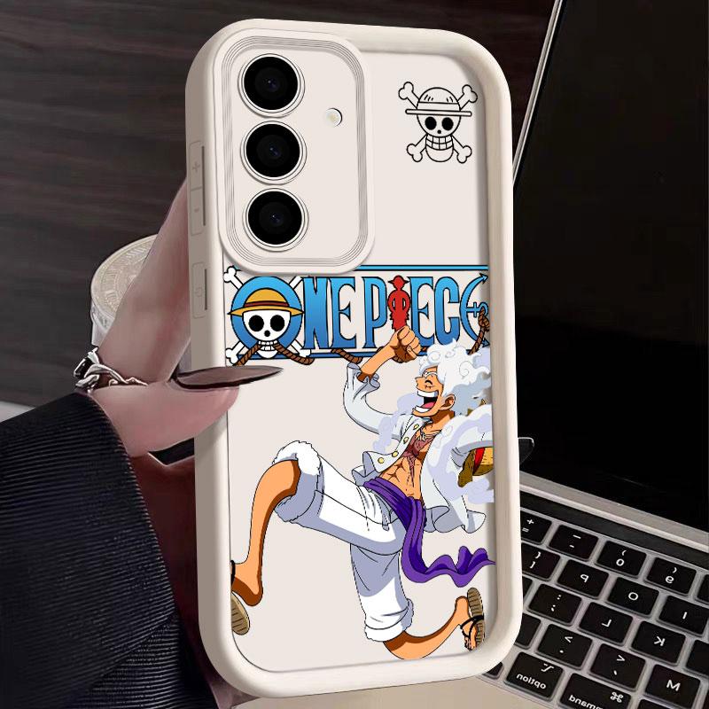 One Pieces Luffy Zoro Cartoon Phone Case For Samsung S26 S25 S24 S23 S21 S20 Ultra For Galaxy S25 S24 FE S26 Plus Silicone Cover