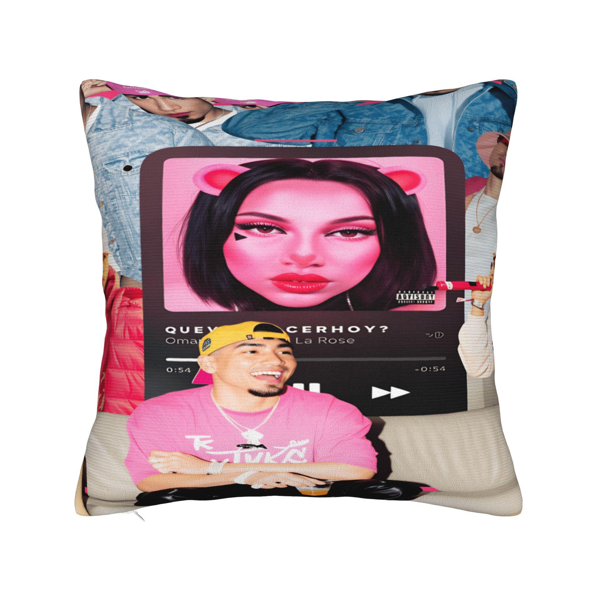 

Pillow Cover O-Omar Courtz Novelty Pillow Case For Chair Sofa Home Decor Pillowcases 12x12Inch