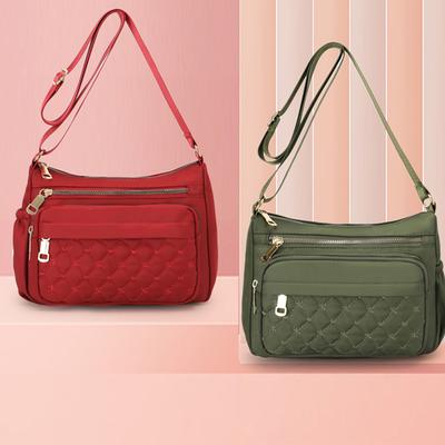 Geantă de umăr pentru femei de mare capacitate, impermeabilă și rezistentă la uzură, cu buzunare multiple, pentru navetă, agrement, activități în aer liber, geantă crossbody