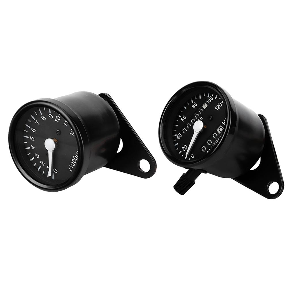 Kilometerzähler Mechanisch Doppelinstrument Elektronik Drehzahlmesser Anzeige Passend für CG125 GN125