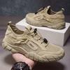 High quality hiking shoes men's breathable hiking shoes men's low-top outdoor wear-resistant and non-slip casual shoes