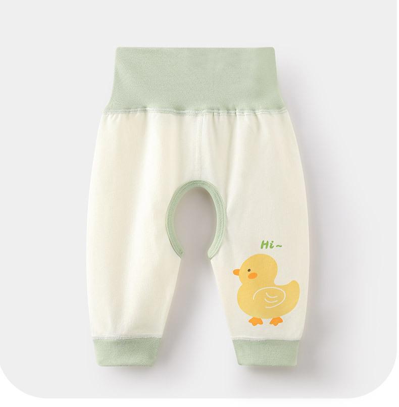 Youqi Baby Boys' High Waist Mosquito Repellent Pants, Open Crotch, 26-Pack, Spring/Autumn Wear.