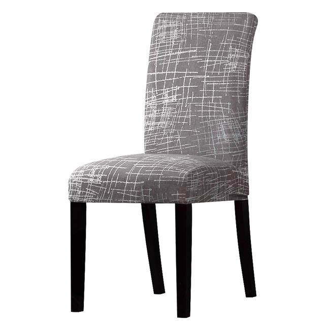 Spandex Chair Cover Stretch Home Dining Elastic Floral Print Chair Covers Multifunctional Spandex Elastic Cloth Universal Size