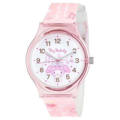 Flame Watch Sanrio My Melody Plastic Case Watch Pink [Sun Co., Ltd.] J-Axis CR2C0007-MM Women's