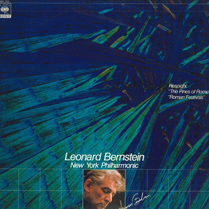 

LP Record LEONARD BERNSTEIN, NEW YORK PHILHAR - Respighi: Symphonic Poem Pines of R 18AC723 CBS SONY 1979 Japan Classical Used