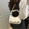 New Cloud Bag Pleated Small Bag Portable Messenger Bag High-end Cloud Small Bag