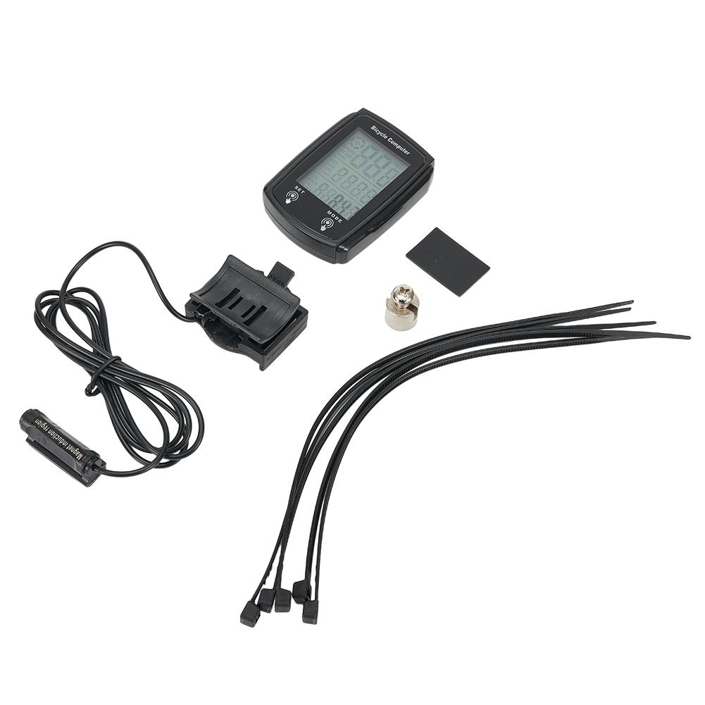 2022 New Bicycle Computer Set Tool Waterproof Wired Speedometer