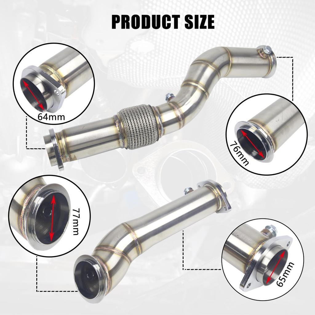 BMW S58 Exhaust Manifold for 2020–2023 M3/M4 G80/G82/G83