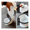 650ML Dispenser d'acqua per toilette per gatti Alimentazione automatica Design a sifone con coperchio antipolvere