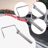 Trailer Coupler Pin Heavy Duty Square Durability Zinc Coating Pto Shaft Locking for Farming