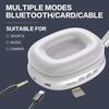 Drahtlose Bluetooth-Kopfhörer mit Mikrofon, Headsets mit Geräuschunterdrückung, Stereo-Sound-Ohrhörer, Sport-Gaming-Kopfhörer, unterstützt TF-Karte