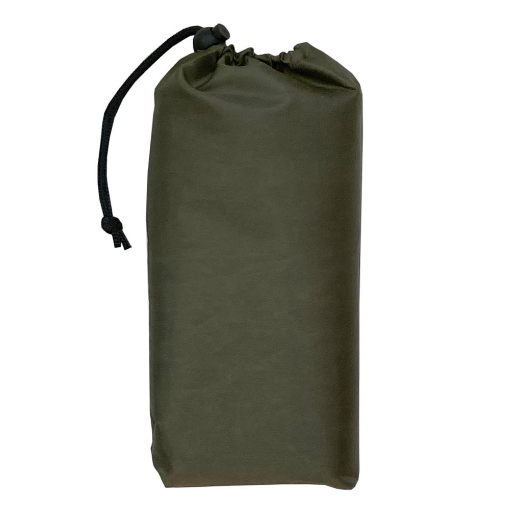 Seekdem SD-GS200GR Ground Sheet, Luggage Placement Sheet, Ground Cloth, 200cm x 150cm, Olive Green, Waterproof, for Camping and Outdoor Use