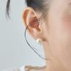 [Silver925] Simple Basic Pearl Earrings_4 Size