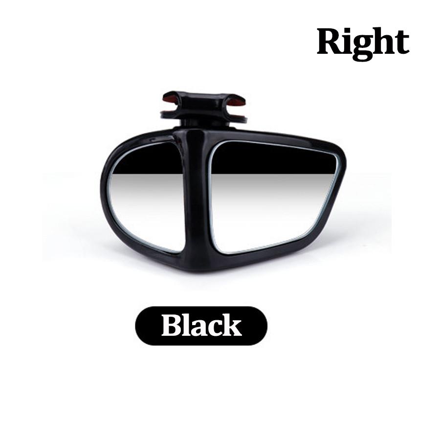 Car Convex Mirror Wide Angle Blind Spot Mirror Adjustable Rear View Mirror