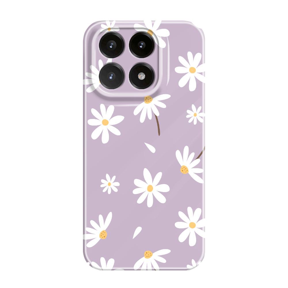 Simple Daisy Phone Case For Xiaomi 15 15T 14 14T Pro Film Hard Cover