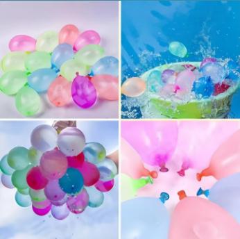 111PCS/Bag Water Balloons Funny Outdoor Team Toy Water Bombs Pool Party ToysBalloon Bundle Water Balloons Bombs Novelty Toys