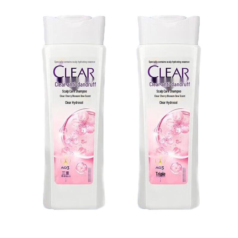 

Clear Anti-Dandruff Scalp Care Shampoo - Cherry Blossom (2x200g)