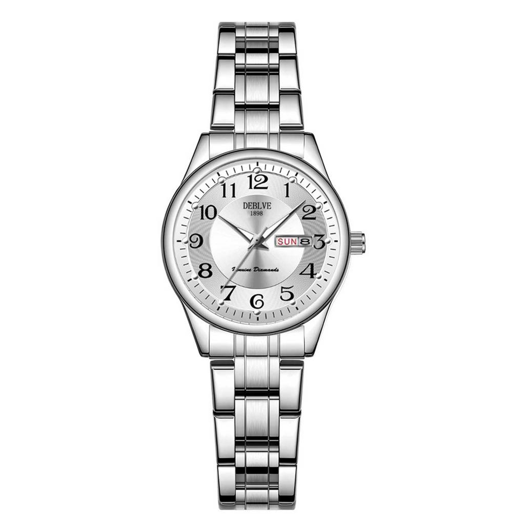 Niche light luxury waterproof fully automatic mechanical watch ladies watch women's steel belt new high-value hot style