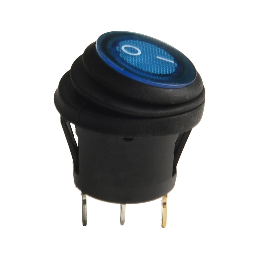 3Pcs Toggle Switch Heavy Duty 20A 12V SPST 2 Terminal ON/OFF Car Waterproof Boot ATV