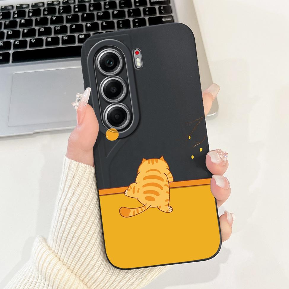 For Tecno Camon 40 Pro 5G Case CM7 Cute Cat Panda Fashion Flowers Love Back Cover For Camon 40 Pro 5G Tecno Phone Case Silicone
