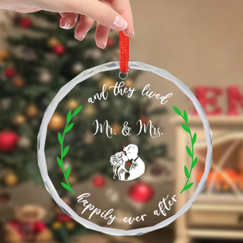 1 Stück/2 Stück Hochzeitsgeschenke für Paare Frischvermählte Glas, Verheirateter Schmuck Herr und Frau Geschenk für frisch verheiratete Paare, Brautpartygeschenke für die Braut