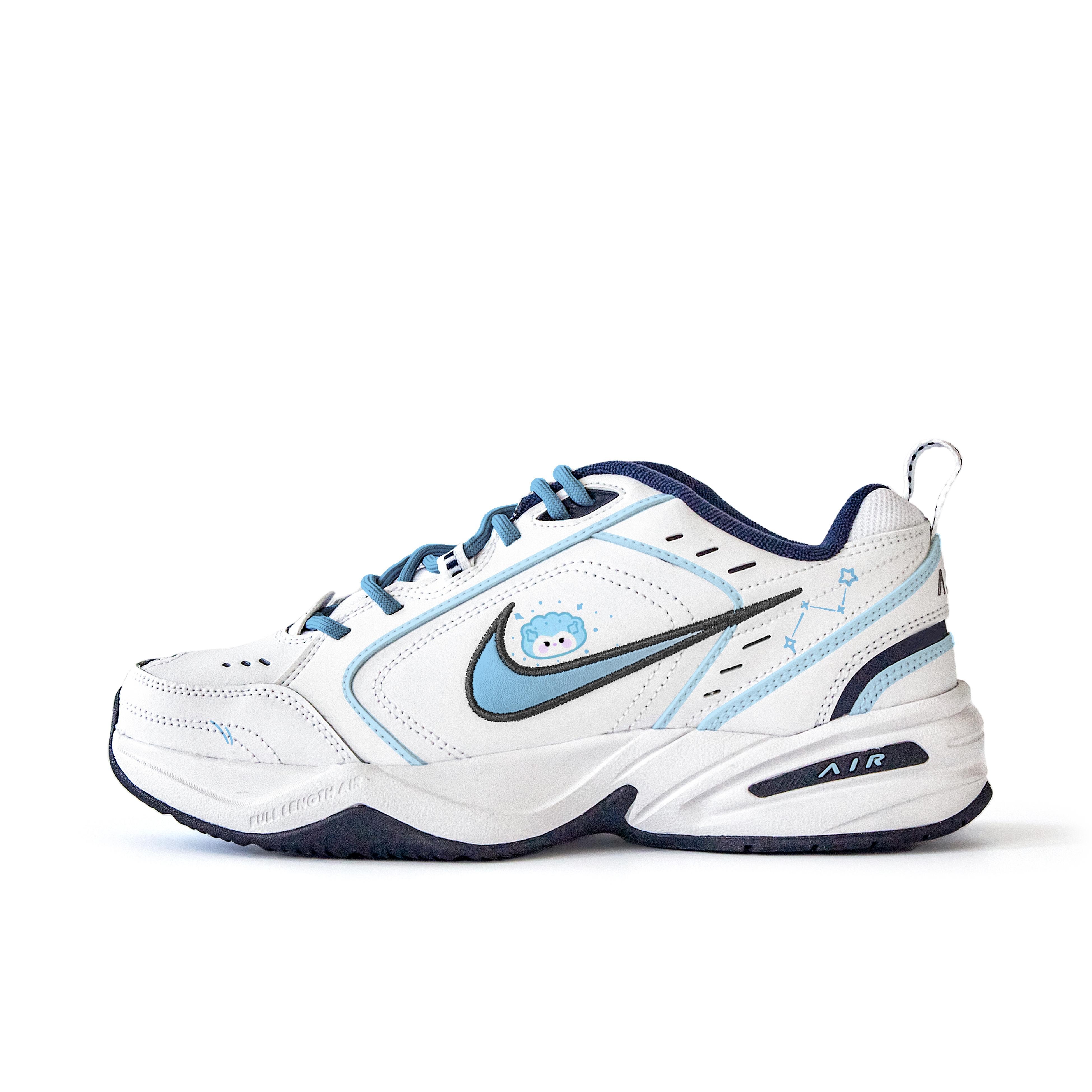 

Nike Air Monarch 4 Slip Resistant Abrasion Resistant Slip Resistant Abrasion Resistant Low top Chunky Sneakers Unisex 415445-102(Team189-) 44.5