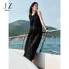 Jiuzi Anna Kou Relaxed Lyocell Bubble Cotton Sleeveless Dress