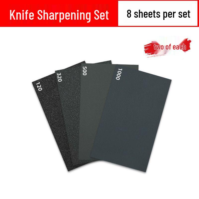 Multipurpose Wet Sandpaper Set for Polishing: Car, Jade, Amber, Wood, Metal, Wall, Billiard Cues