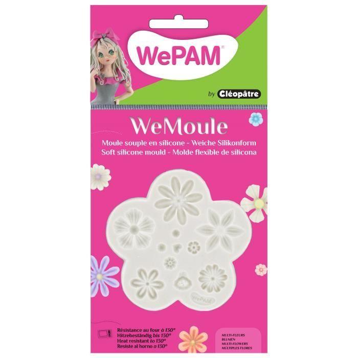 Moule en silicone (Push mould) WeMoule  - Fleurs - Cléopâtre Non pertinent