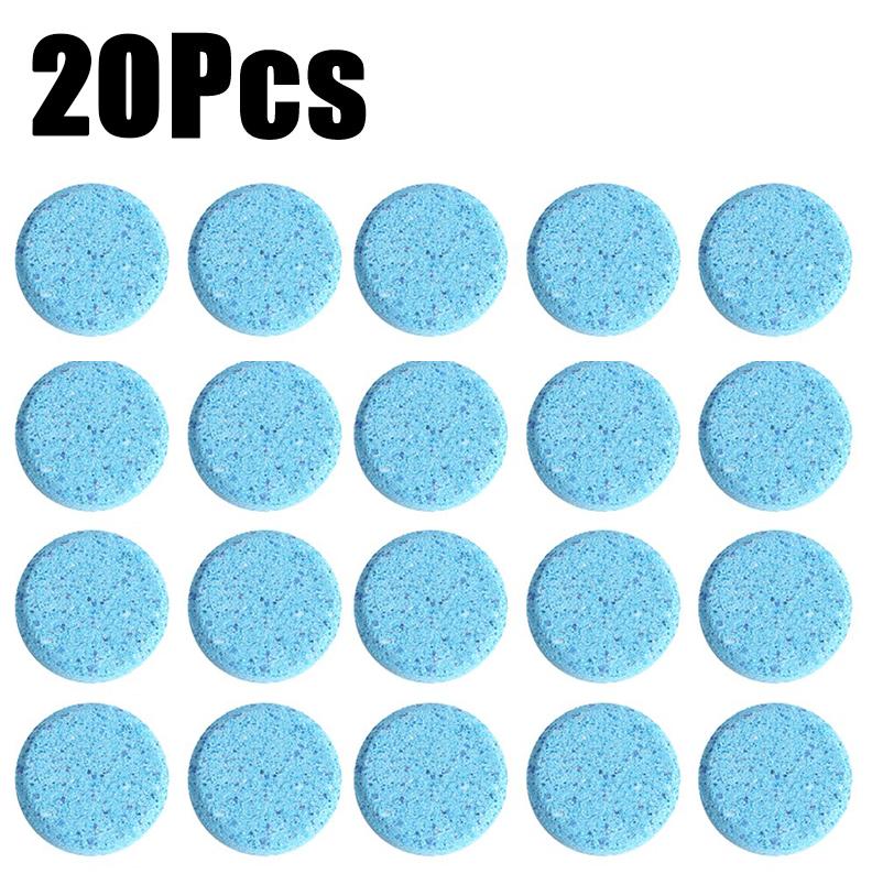 Autowäsche Feste Brausetabletten Windschutzscheibenreiniger für Zuhause und Auto Fensterglas Staubwaschmittel