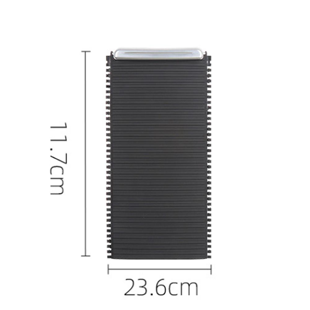 1Pcs Console Water Cup Holder Panel Cover Trim For Volvo XC60 S60 S60L 39868873 Car Interior Cup Holder Roller Shutter Cover