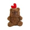 Love Brain Bear Love Bear Confession Bear Doll Doll 8-inch Grab Machine Plush Toy Pillow Gift for Boys and Girls