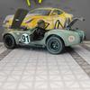 CDKM1 1:22 simulation Ford Cobra convertible sports car alloy model car ornament, door can be opened, steering shock absorber