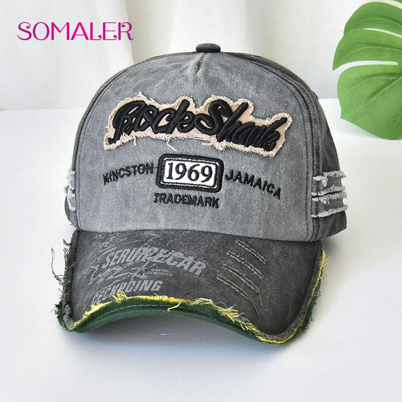 

SOMALER унисекс, контрастные цвета, бейсболки, уличная бейсболка с вышивкой и буквами для женщин, винтажные спортивные шапки с козырьком для подростков чёрный