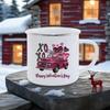 Valentine Gift Coffee Mugs For Couples Holiday Present Drinkware Breakfast Cup Pink Enamel Mug Love Milk Cups Romantic Funny Tea