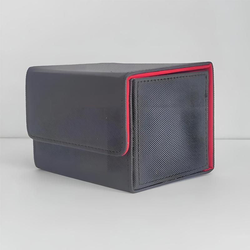 1 Box Flip Side Insert Card Collection Box, Game Peripheral Magic Card Game Card Box, Home Small Object Storage Box