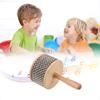 Music Education Percussion Hand Cabasa Stainless Steel Beads Hand Crank Toy  Kindergarten Home