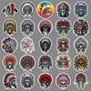 50 Chief Skull Graffiti Stickers Personalized Horror Tribal Style Decorative Water Cup Mobile Skateboard Stickers