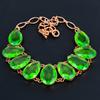 Green Topaz Gemstone Pure Copper Jewelry, Handmade Necklace Jewelry, Beauteous Topaz Necklace For Women