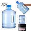 Food Grade Plastic Water Jug Reusable with Handle And Screw Top, 3.78L Capacity Portable Dispenser Bucket Dispenser, Bottle for Home Office
