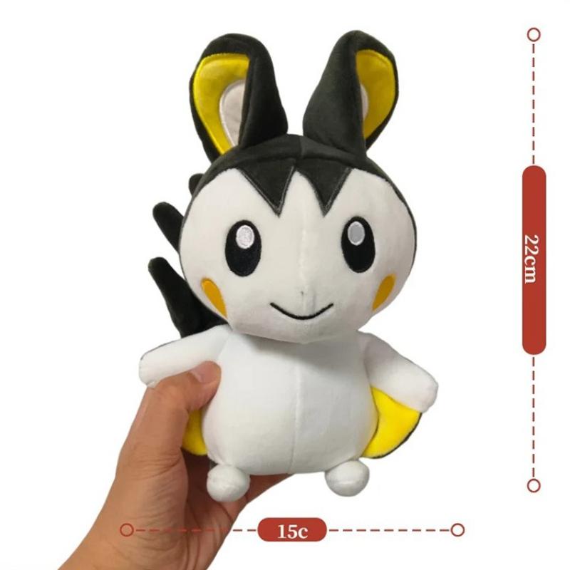 Newest Plush Yamper Litten Emolga Stuffed Doll Sylveon Vulpix Gengar Plushies Pikachu Xmas Anime Mew Toys Gifts