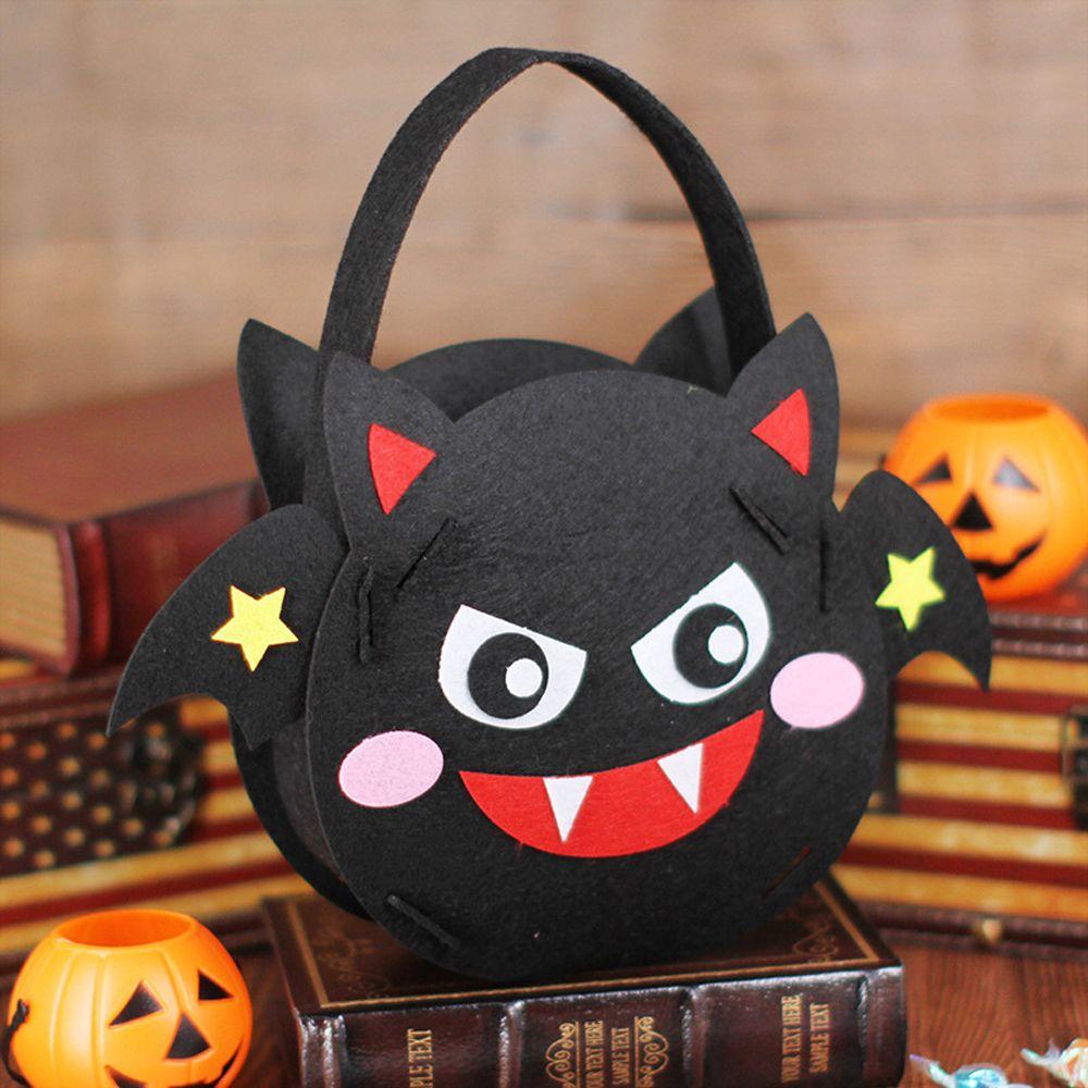 Children's Toys DIY Material Tote Bag Gift Basket Storage Bucket Halloween Candy Bag Halloween Bag