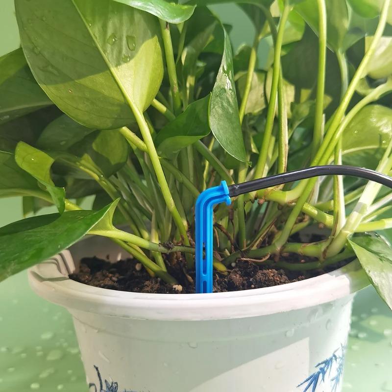 5/20/50 BUC Picurător Săgeată Îndoită Kit de Irigare prin Micro Picurare Emitoare Pentru Furtun 3/5mm Udare Grădină Economisire Micro Picurător Seră