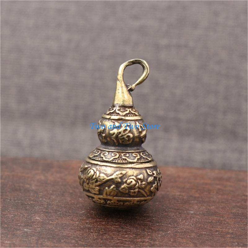 HX6F 3 Pack Fashion Gourd Charm Small Pendant Gourd Jewelry Making Accessories Suitable for Jewelry Making and Decoration